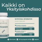 Apigeniini Lisäravinne ravintosisältö
