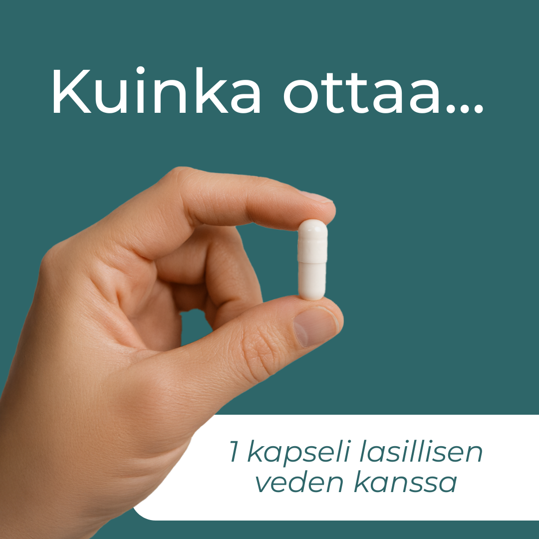 Annostus Apigeniini kapseleistä