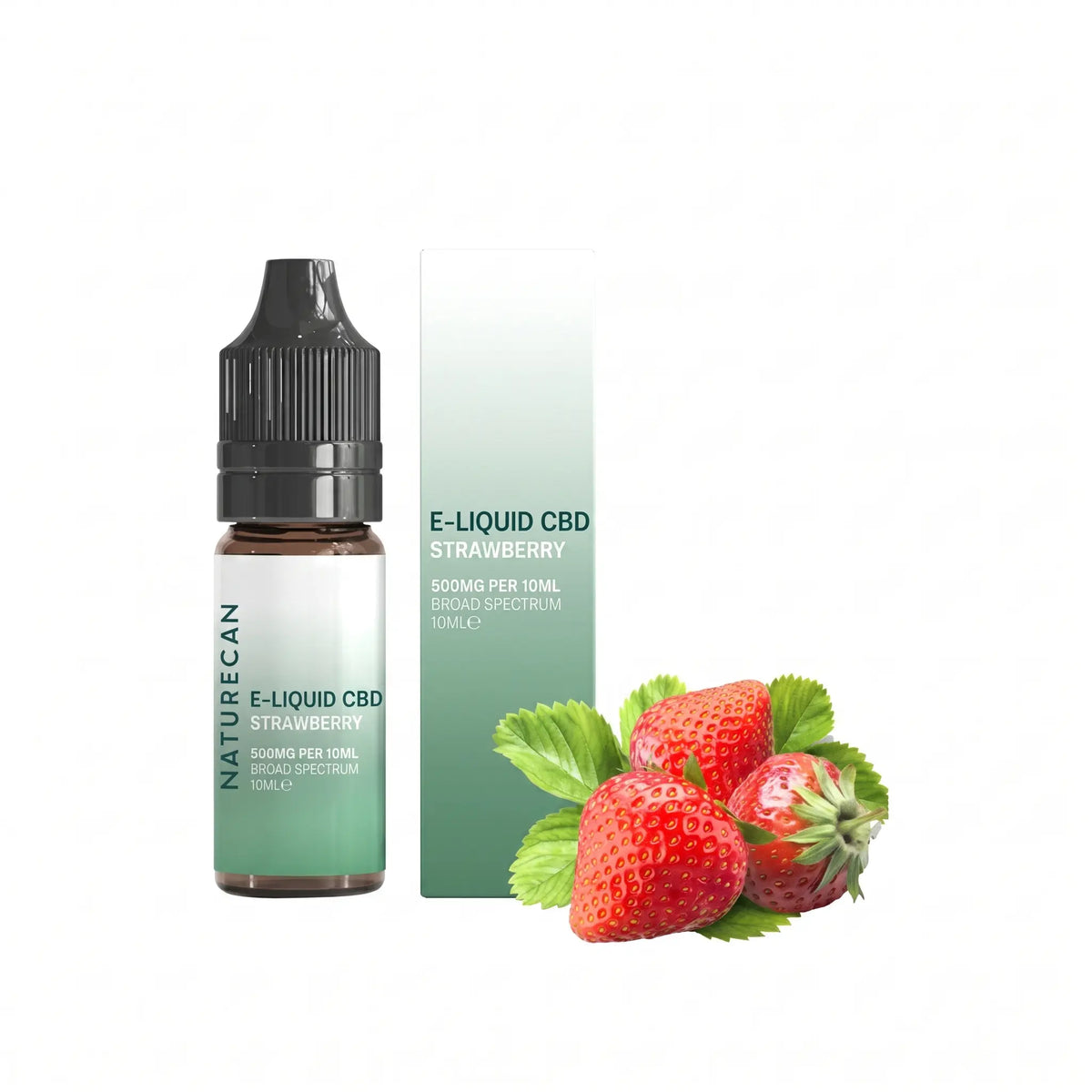 CBD Vape E-neste mansikka