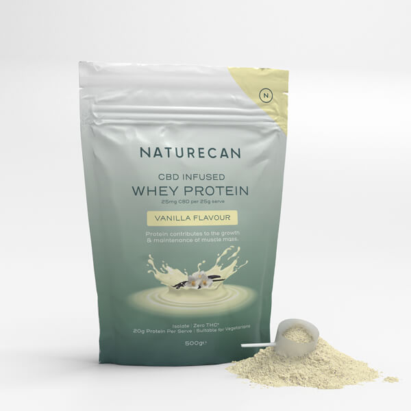 CBD-heraproteiini vanilja