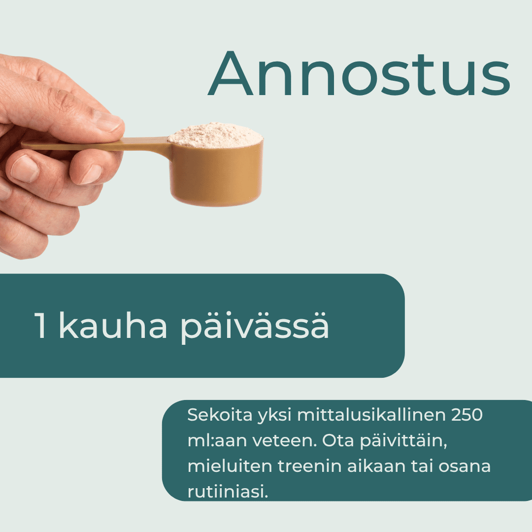 annostus Kreatiinimonohydraatti