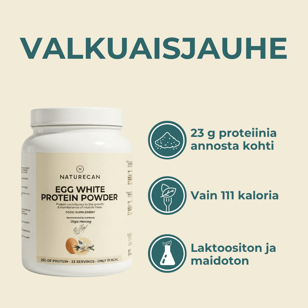 mikä on valkuaisjauhe