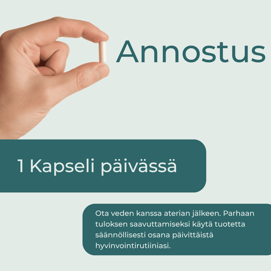 Ashwagandha annostus