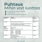 Vegaaniset Omega-3 puhtaus