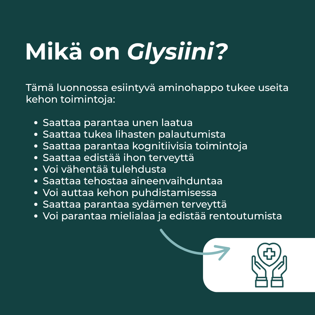 mikä on Glysiini 
