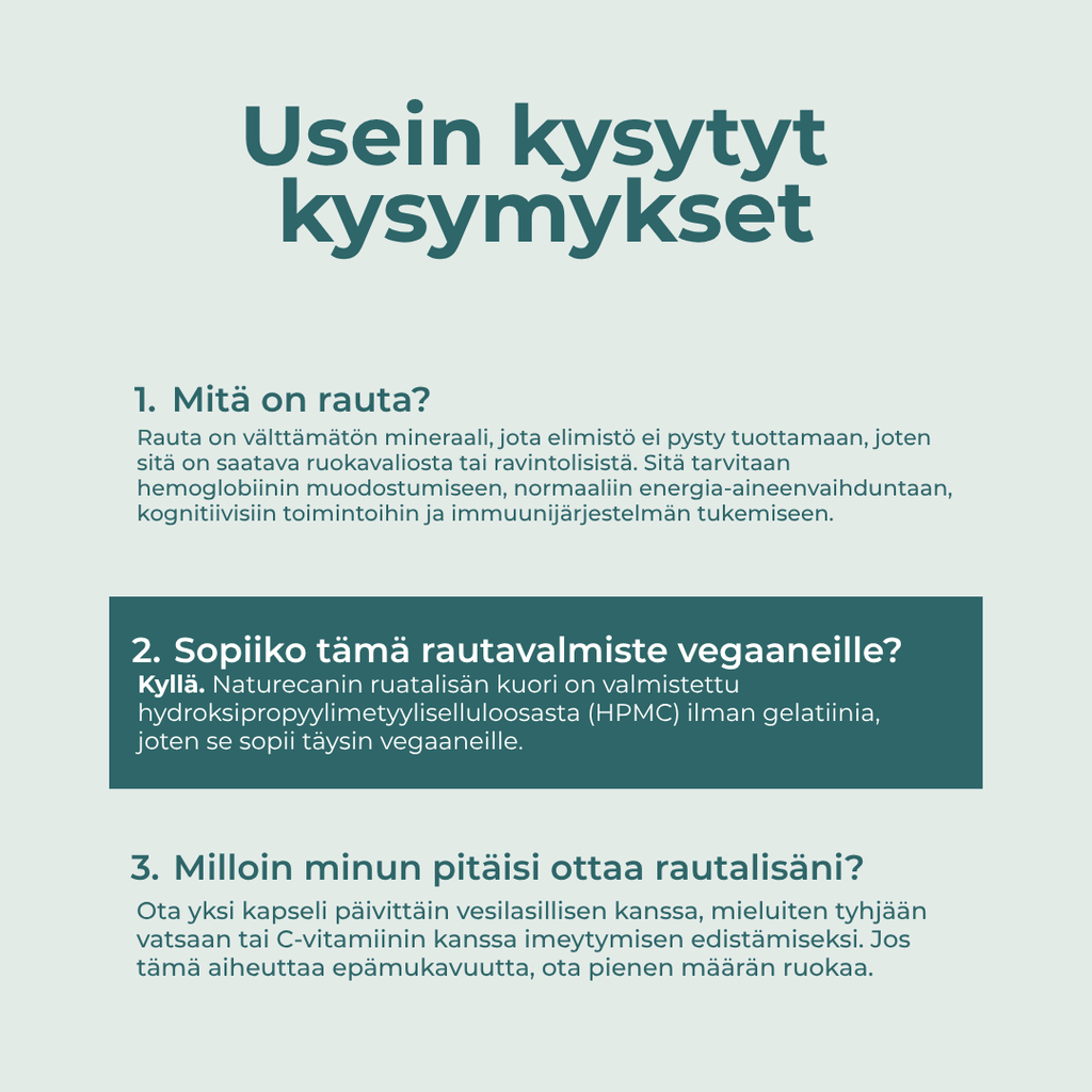 mitä on rauta