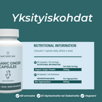 vegaani Inkivääri