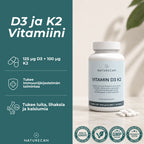 Naturecan D3 & K2-vitamiini