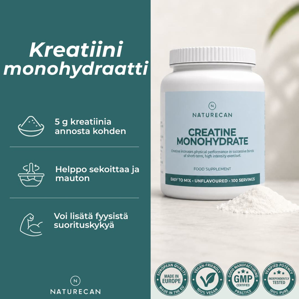 Naturecan Kreatiinimonohydraatti