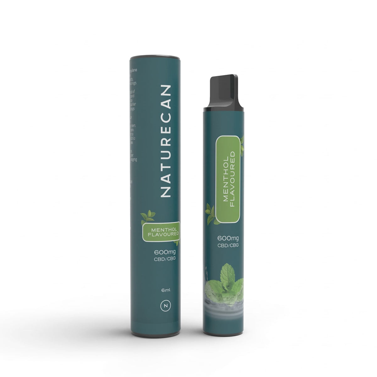 10% CBD & CBG Kertakäyttö Vape mentoli