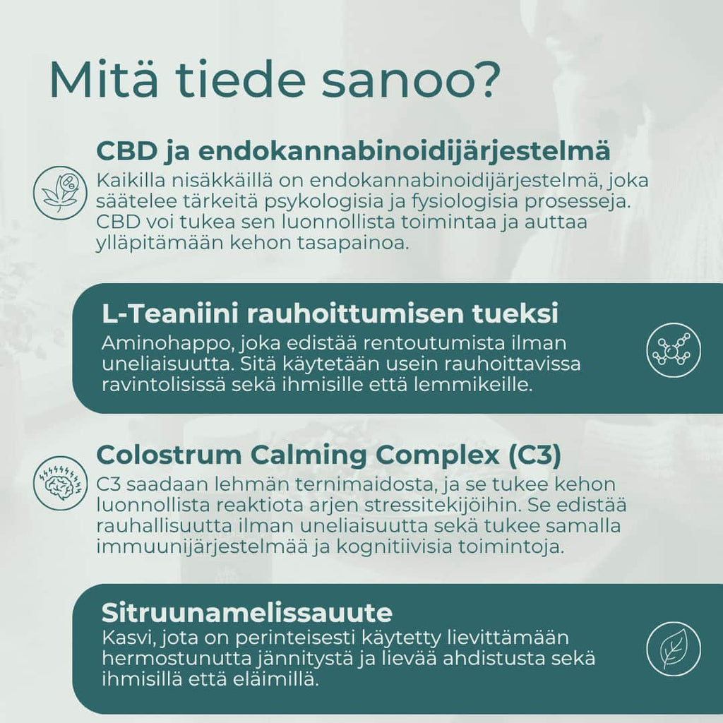 tiede CBD-herkuista