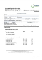 Analyysitodistus 2