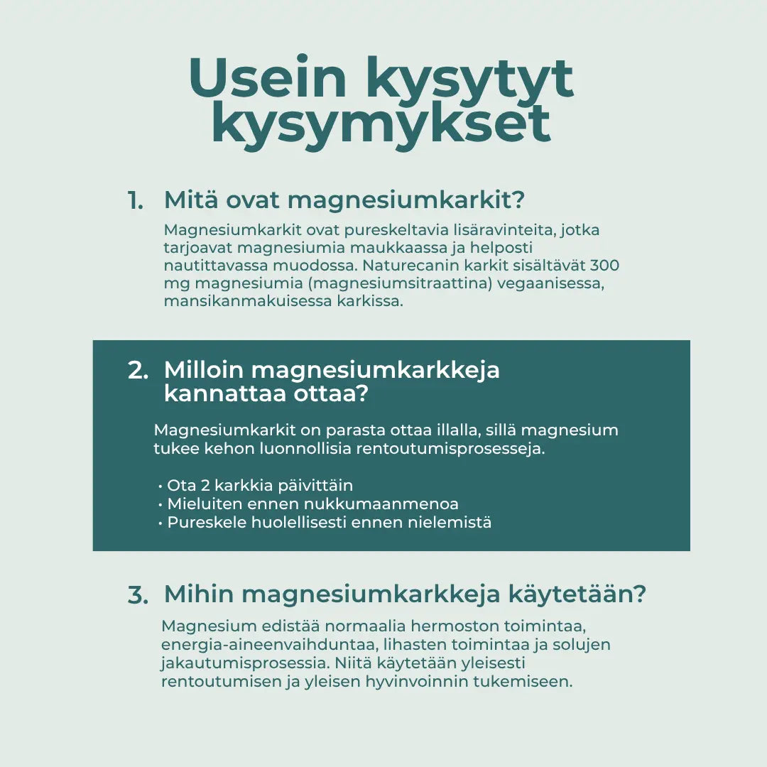 Magnesium Karkit FAQ