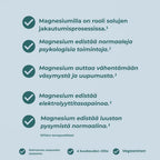 Magnesium hyödyt