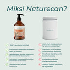 Lohiöljy koiralle naturecan vs. kilpailija