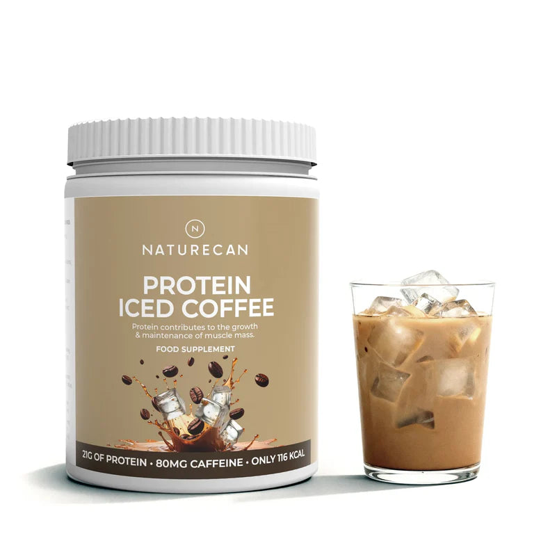 Proteiinikahvi ja lasi