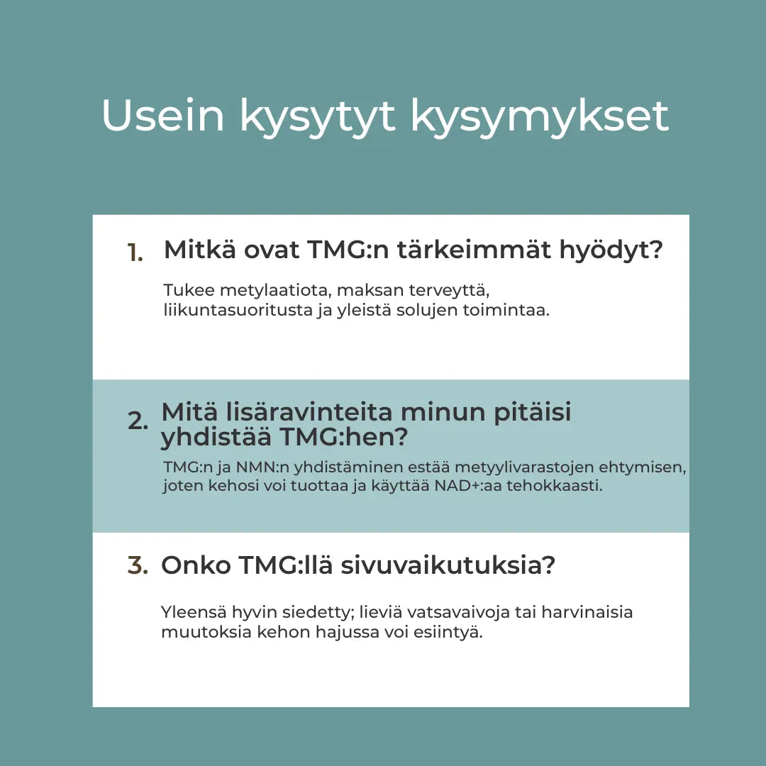 tmg faq