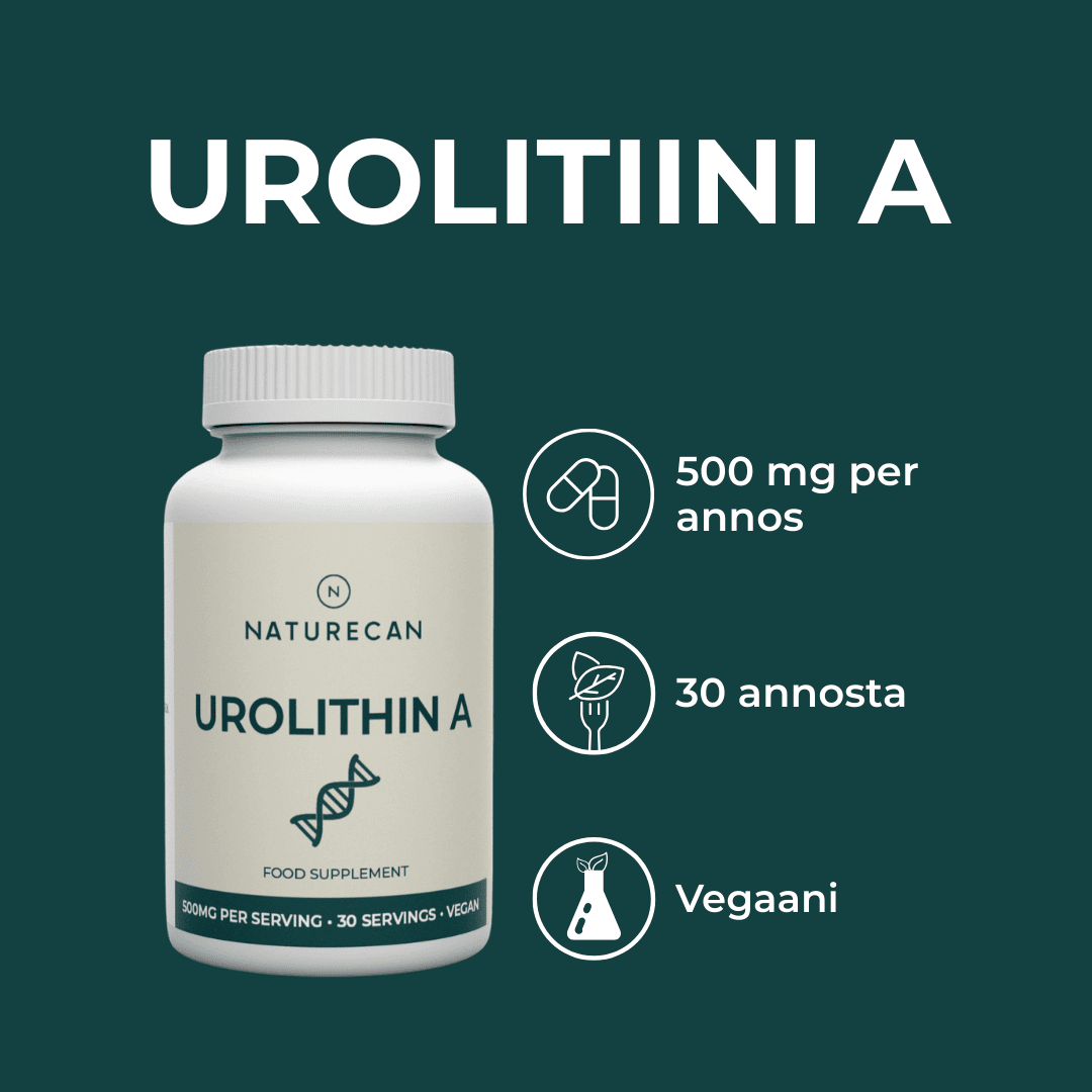 Urolitiini A annostustiedote
