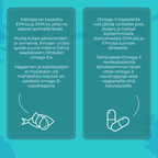 Omega-3 kapselit levästä