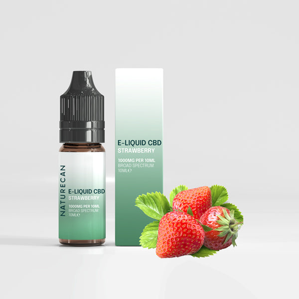 CBD-vape mansikka